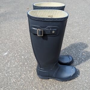 Hunter Tall original rain boots  (Used) unisex M5/W6